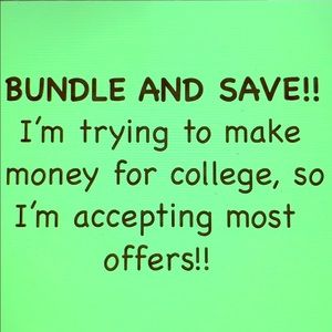 💸💸BUNDLE AND SAVE!💸💸